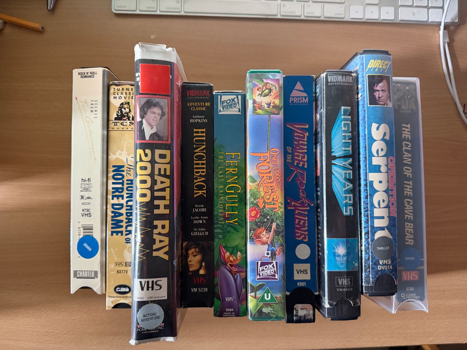 Tutti i VHS: 10 VHS American NTSC Various Genres – Usato da Minusio venduto da vertigoozBazar4u 1