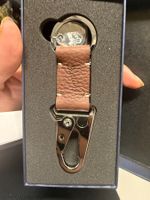 Breitling Schlüssselanhänger Leder Metall neu