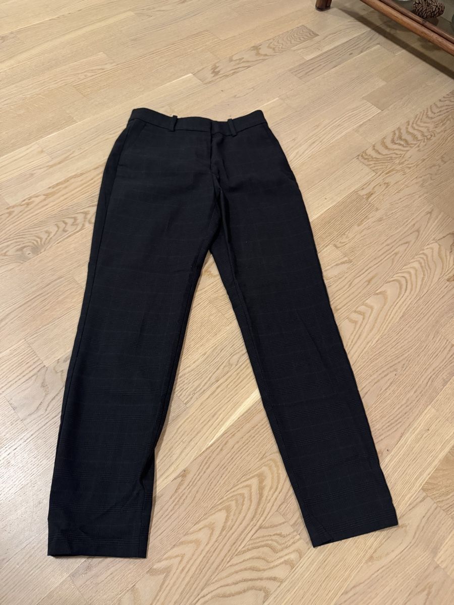 H&M Hosen: Abzugshose Schwarz, kariert – Neu (gemäss Beschreibung) aus Pfäffikon ZH von aitm_00