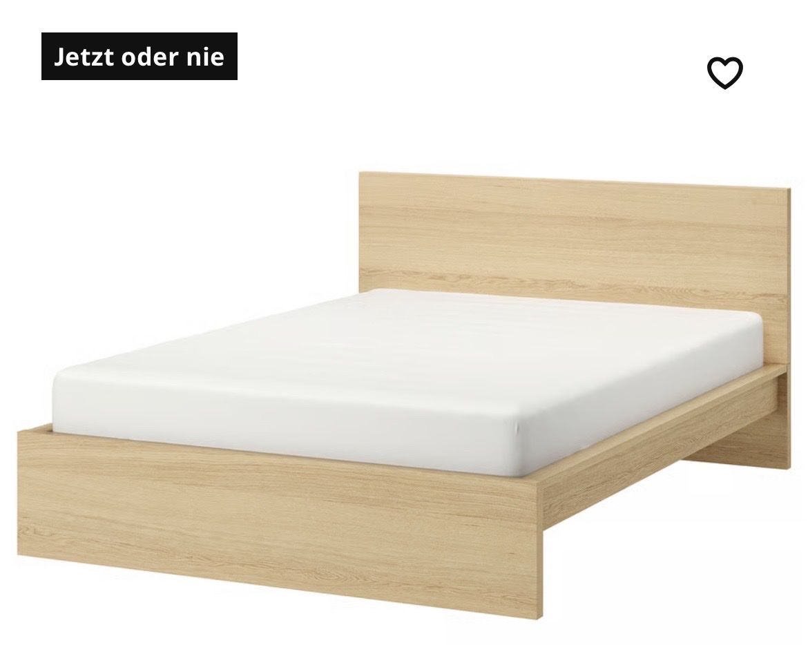Betten: Ikea MALM bed frame 180x200 cm – Gebraucht aus Schlieren von dev_fg59