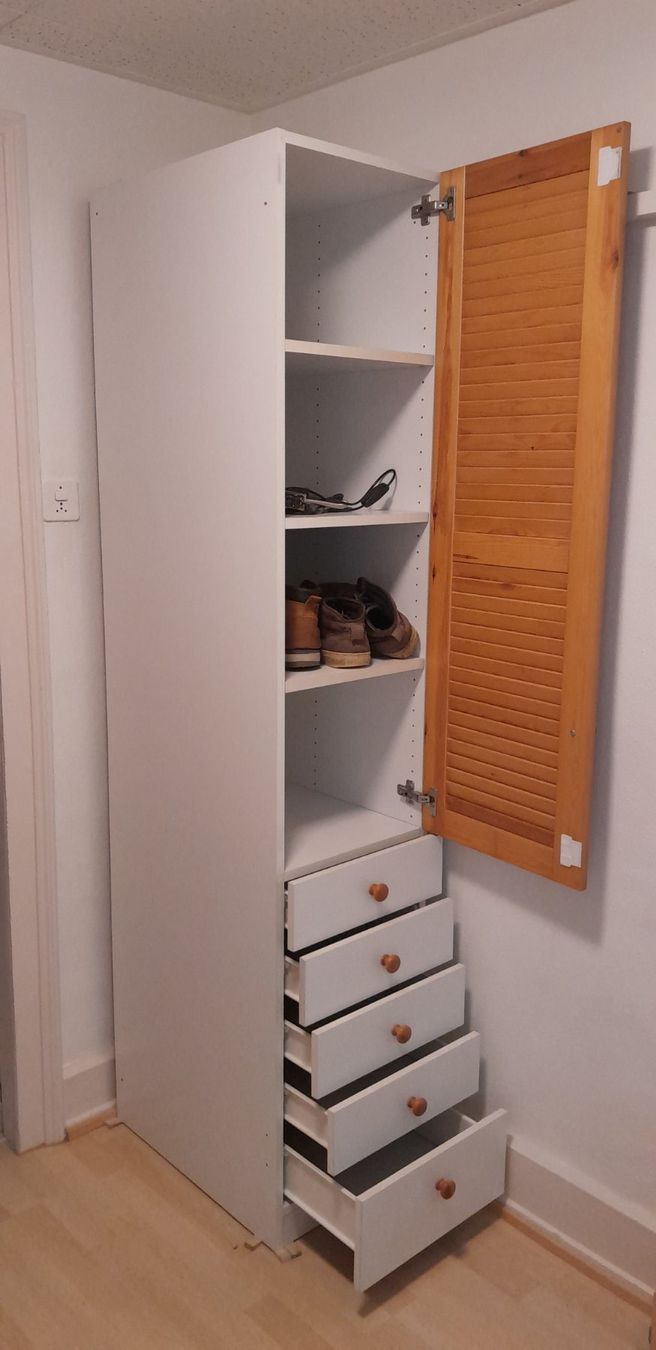 Ikea Armadi: Kleiderschrank IKEA mit Schubladen – Usato da Luzern venduto da schneehas 3