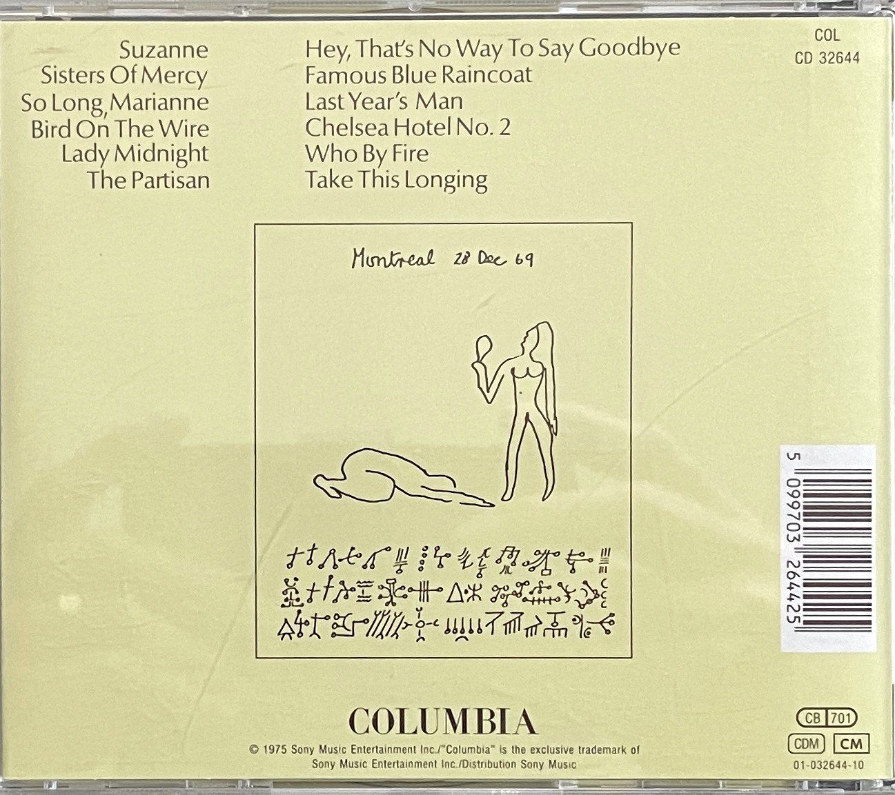 CDs: Leonard Cohen - Greatest Hits – Gebraucht aus Savagnier von Ne2065 1