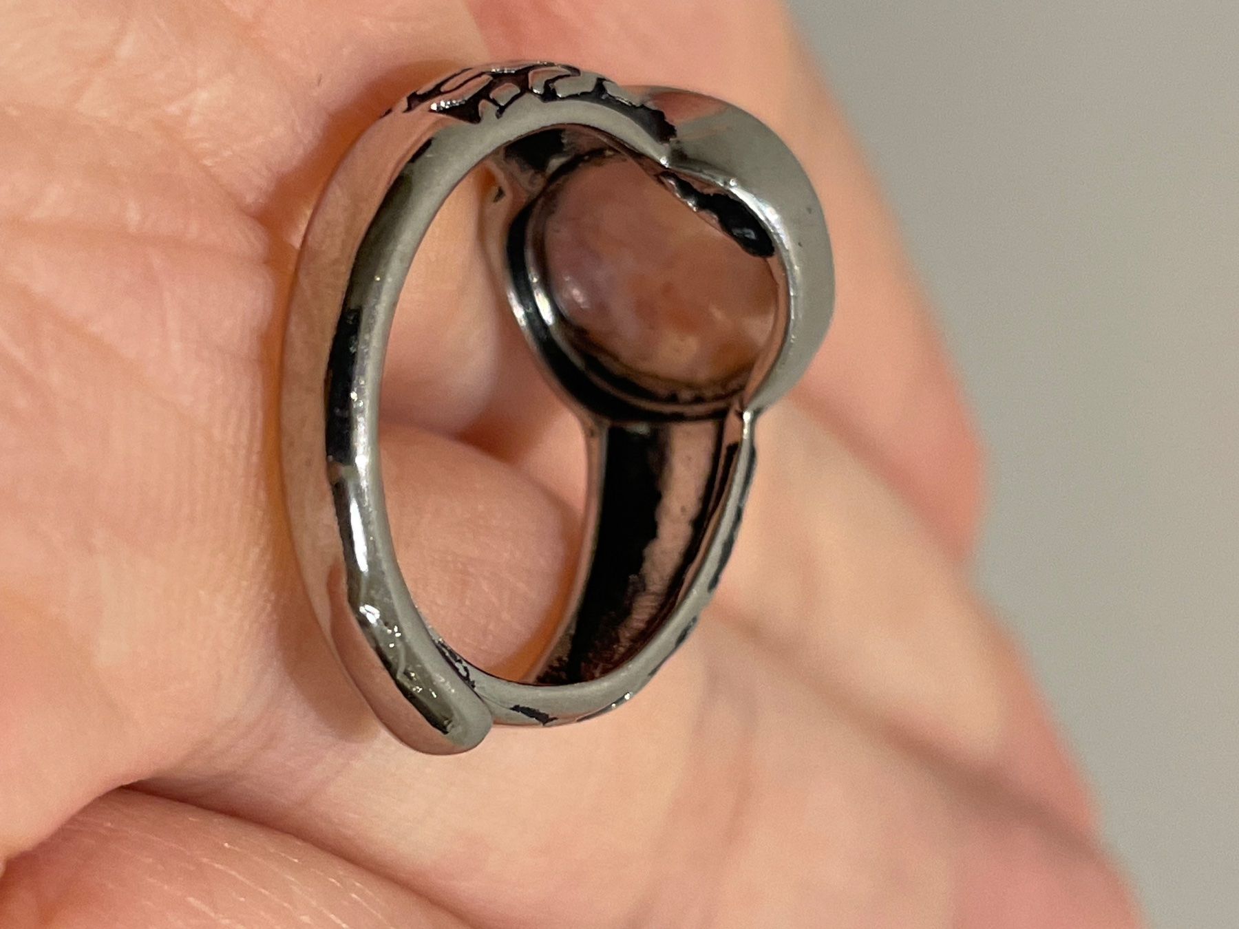 Bagues: Einzigartiger Ring aus Blütenachat – Neuf avec emballage d'origine à Schiers par sisikristall 2
