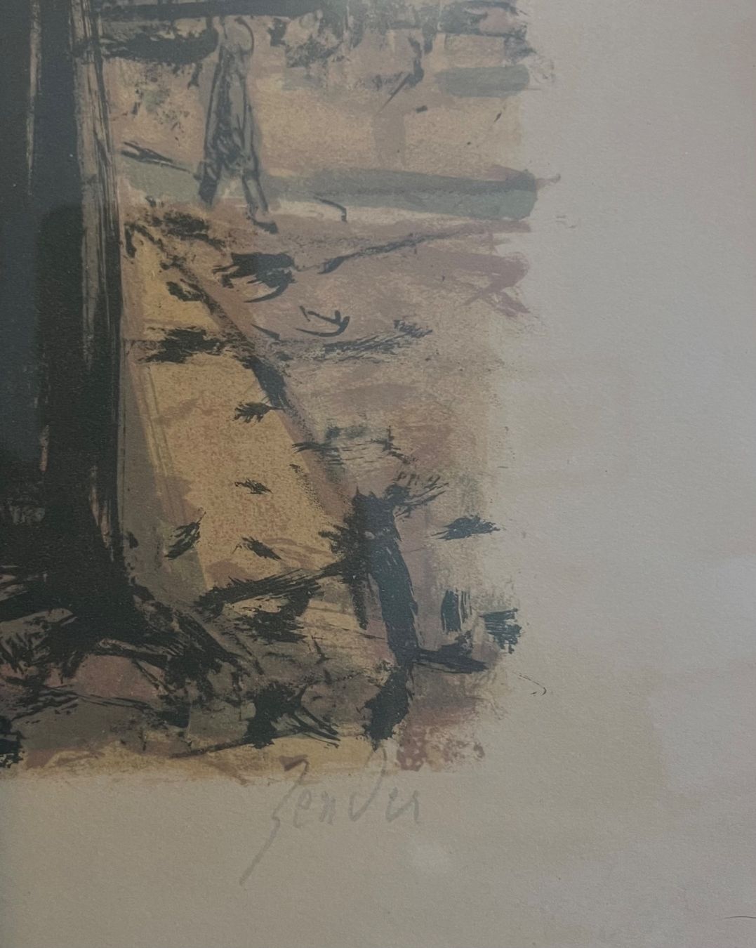 Grafica & Litografie: Zender Rudolf, handsigniert – Usato da Rain venduto da daVinci3000 3