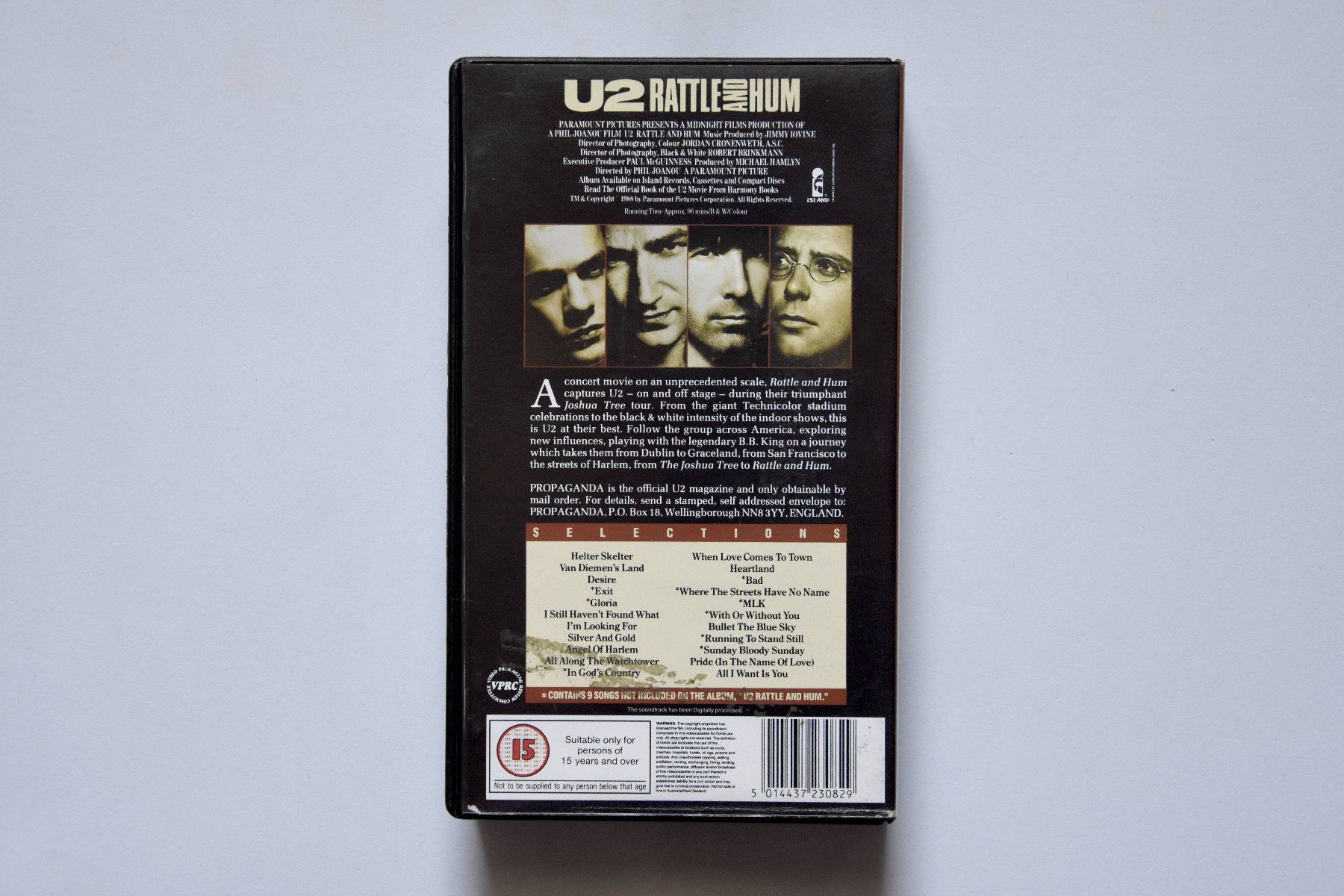 Alle VHS: U2 - Rattle and Hum (VHS) – Gebraucht aus Belmont-sur-Yverdon von ag97 1