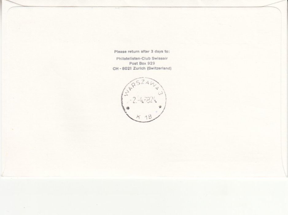 Tutti i francobolli: SLH RF 68.5a Genève-Warschau – Usato da Bürglen TG venduto da StampGraf 1