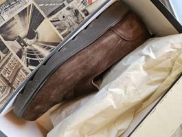   Creation KS Studio Damen Slipper Gr. 39½ (6½) – Brau leder