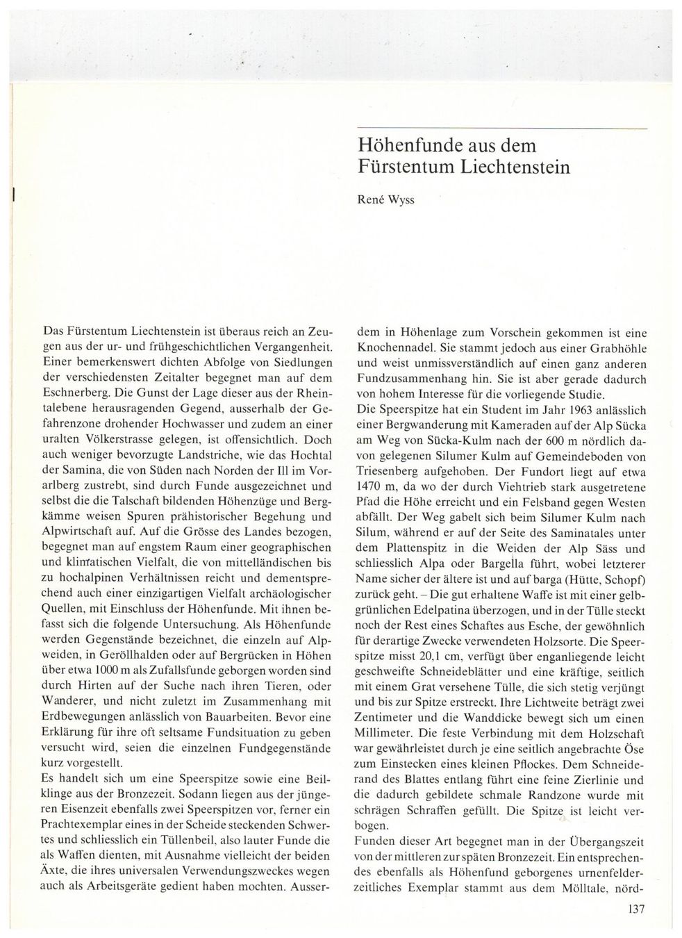 Libri: Archäologie: Höhenfunde Liechtenstein – Nuovo (secondo la descrizione) da Biel-Benken BL venduto da rud_yc8p