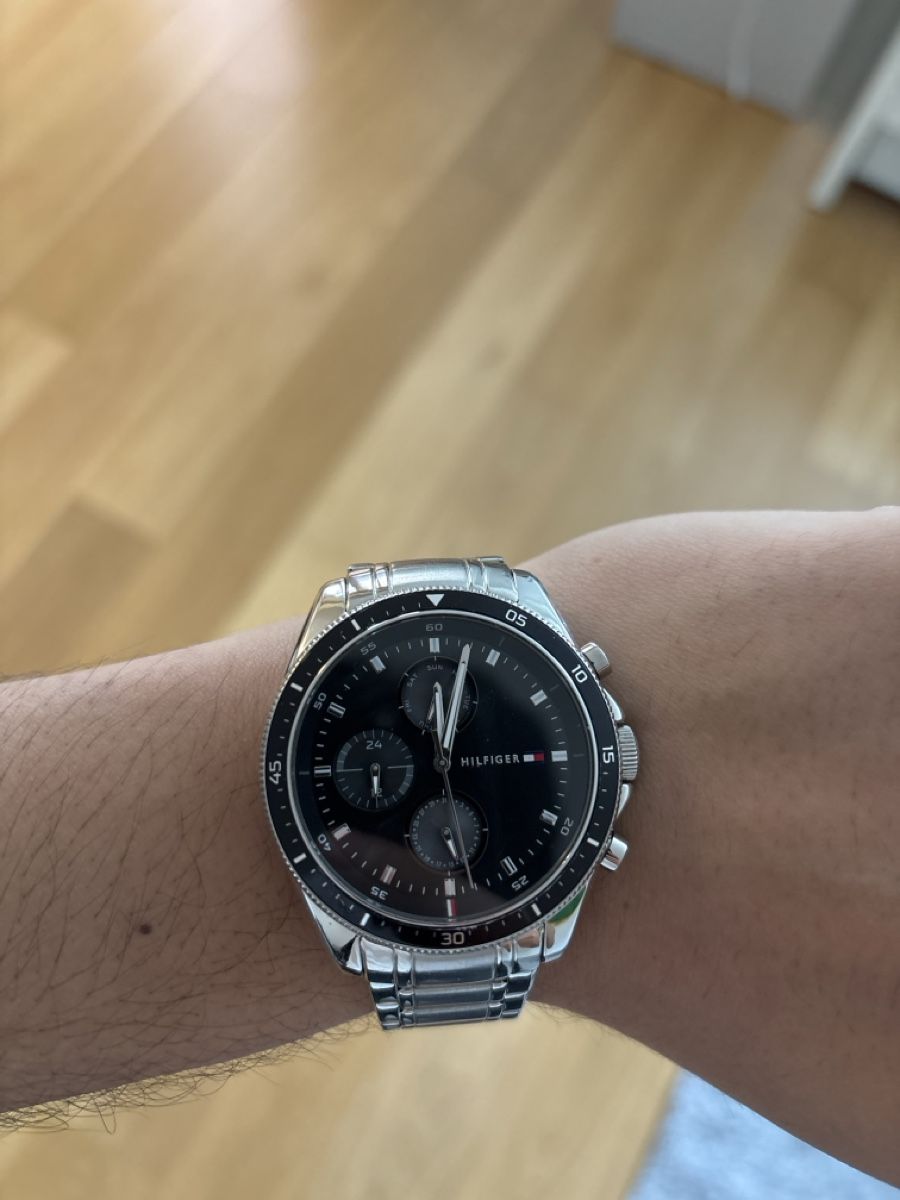Tommy Hilfiger Orologi: Tommy Hilfiger Parker Uhr Silver – Usato da Effretikon venduto da StoneIsland8604 3