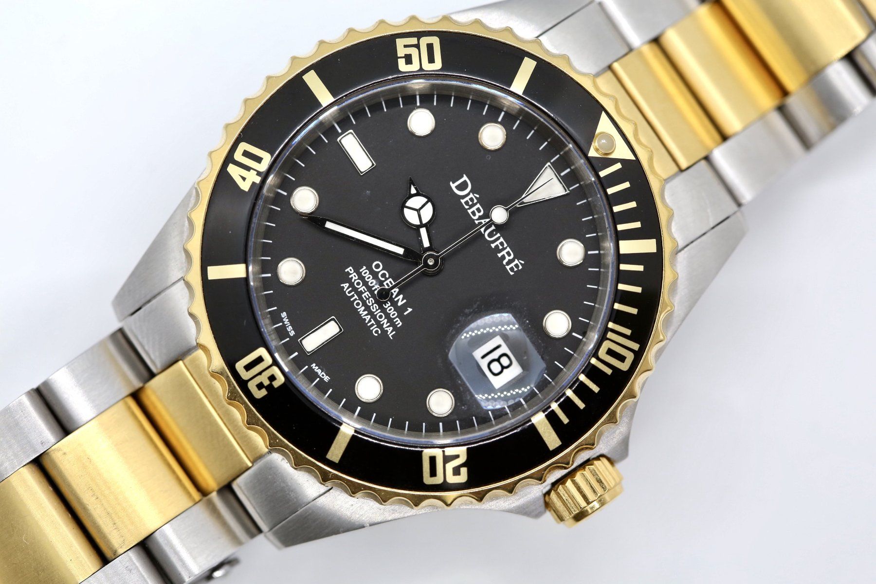 Orologi: Debaufre Ocean 1 Diver – Usato da Reinach BL venduto da Han-Numismatik 2