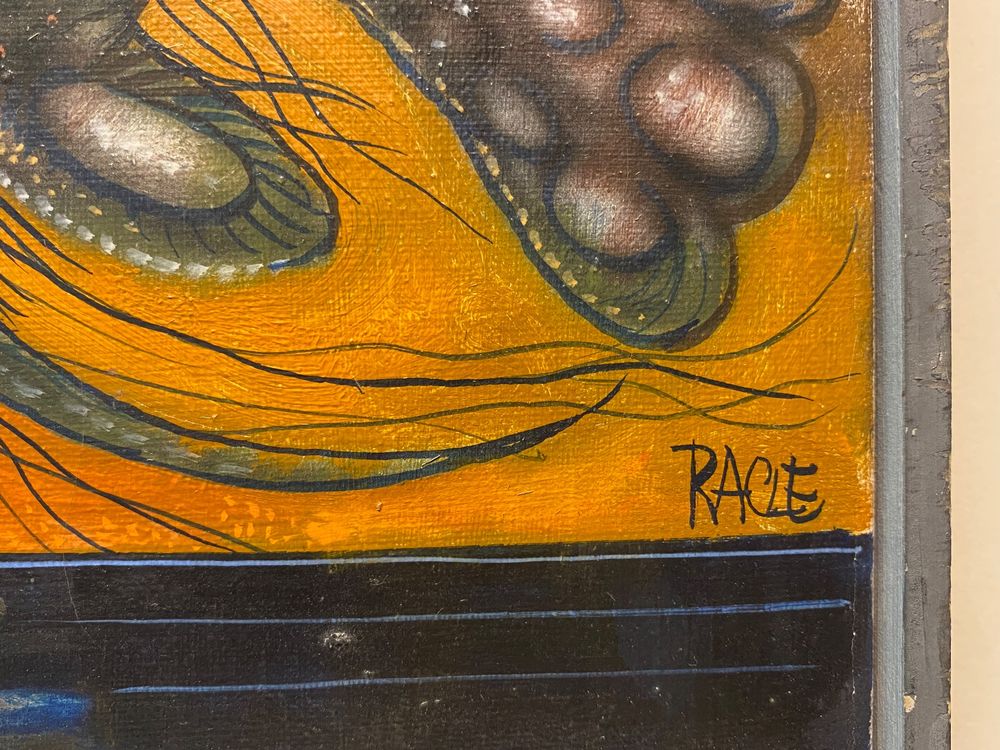 Original Paul Racle 1932 - 2019 Oelbild auf Leinwand Rarität (Gebraucht ...