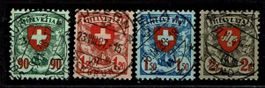 Ecusson 163z-166z avec Vollstempel