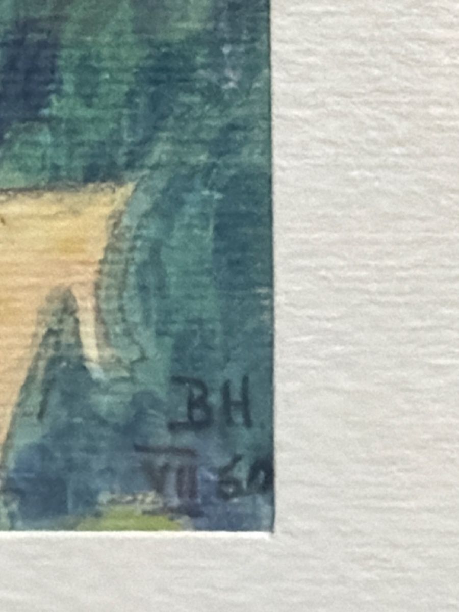 Dipinti: Gemälde von Bruno Hesse, Ochlenberg. – Usato da Biberist venduto da Momo33 2