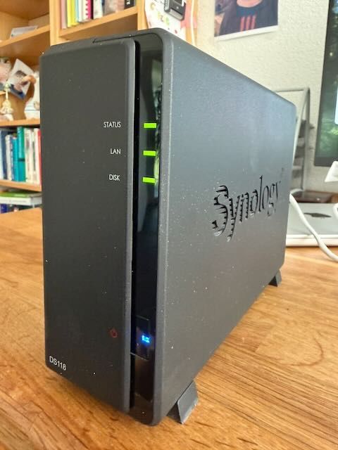 Synology Server: Synology DiskStation DS118 NAS-Server inkl. 2TB HDD & OVP – Usato da Andelfingen venduto da Cegi 3