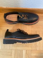 Bonavi Lederschuh Derby, Gr. 40, schwarz und elegant