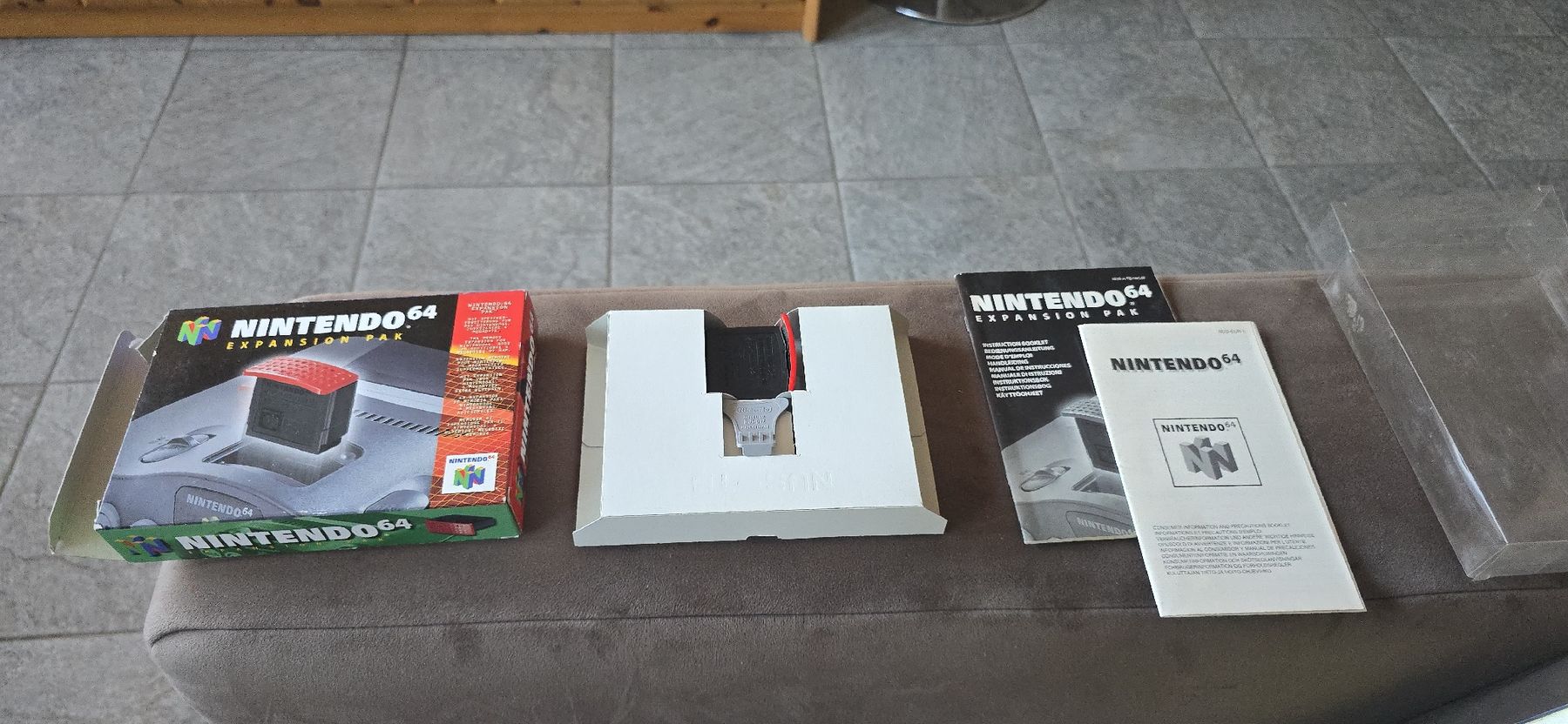Nintendo Spiele: Nintendo 64 Expansion Pak CIB – Neu (gemäss Beschreibung) aus Le Noirmont von desoto55