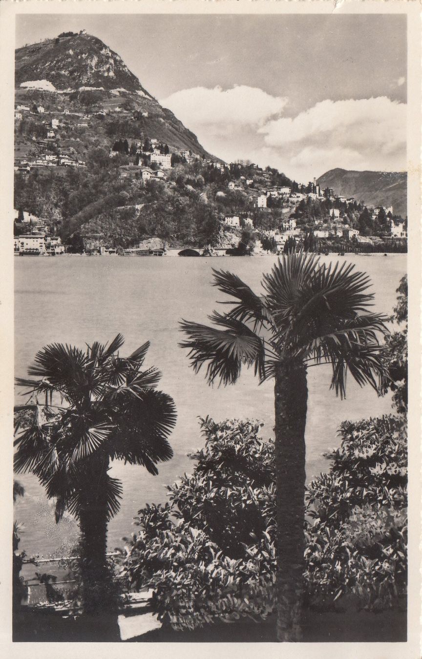 Cartoline postali: Lugano Castagnola 1949 – Usato da Bürglen TG venduto da StampGraf