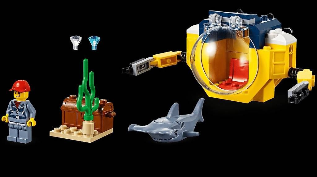 Giocattoli: Lego 60263 "Le mini sous-marin" – Usato da Chavannes-de-Bogis venduto da sbioley 2