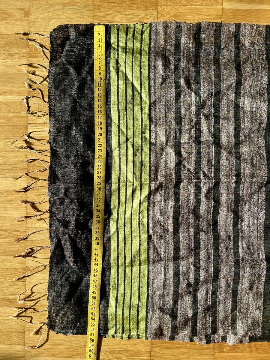 Foulard & Sciarpe: Edler afghanischer Schal aus Rohseide – Nuovo e nell'imballaggio originale da Stäfa venduto da yumai1 3