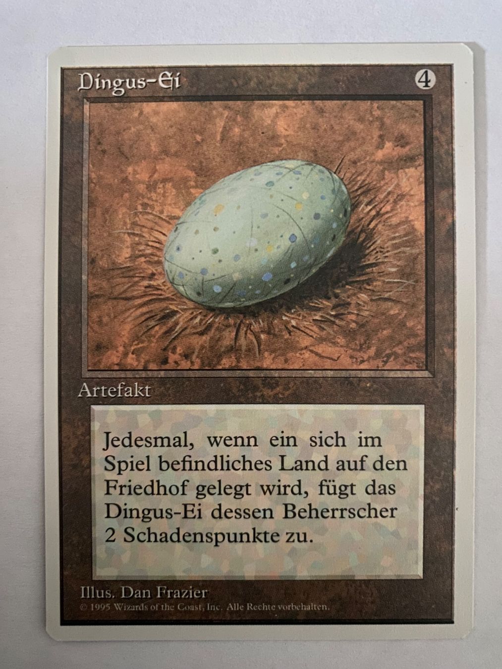 Magic The Gathering Carte collezionabili: Dingus-Ei - FWB – Usato da Bonstetten venduto da ddiederichs