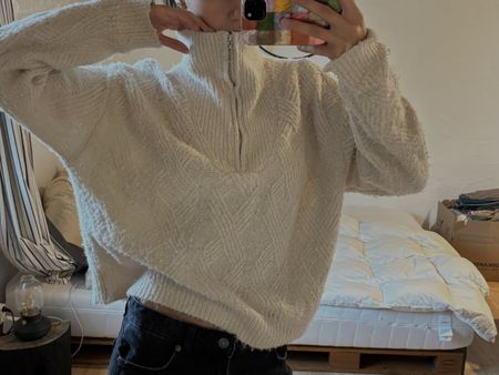 pull en laine Chicorée, taille L