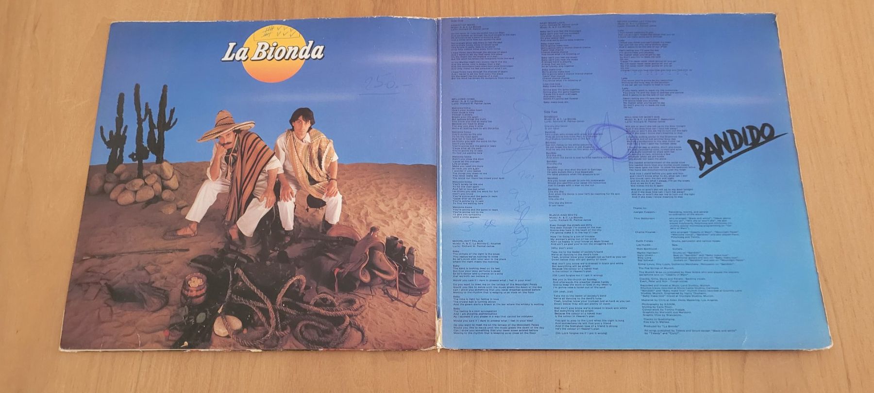 Schallplatten: LP  La Bionda – Gebraucht aus Martigny von MZ-67 1