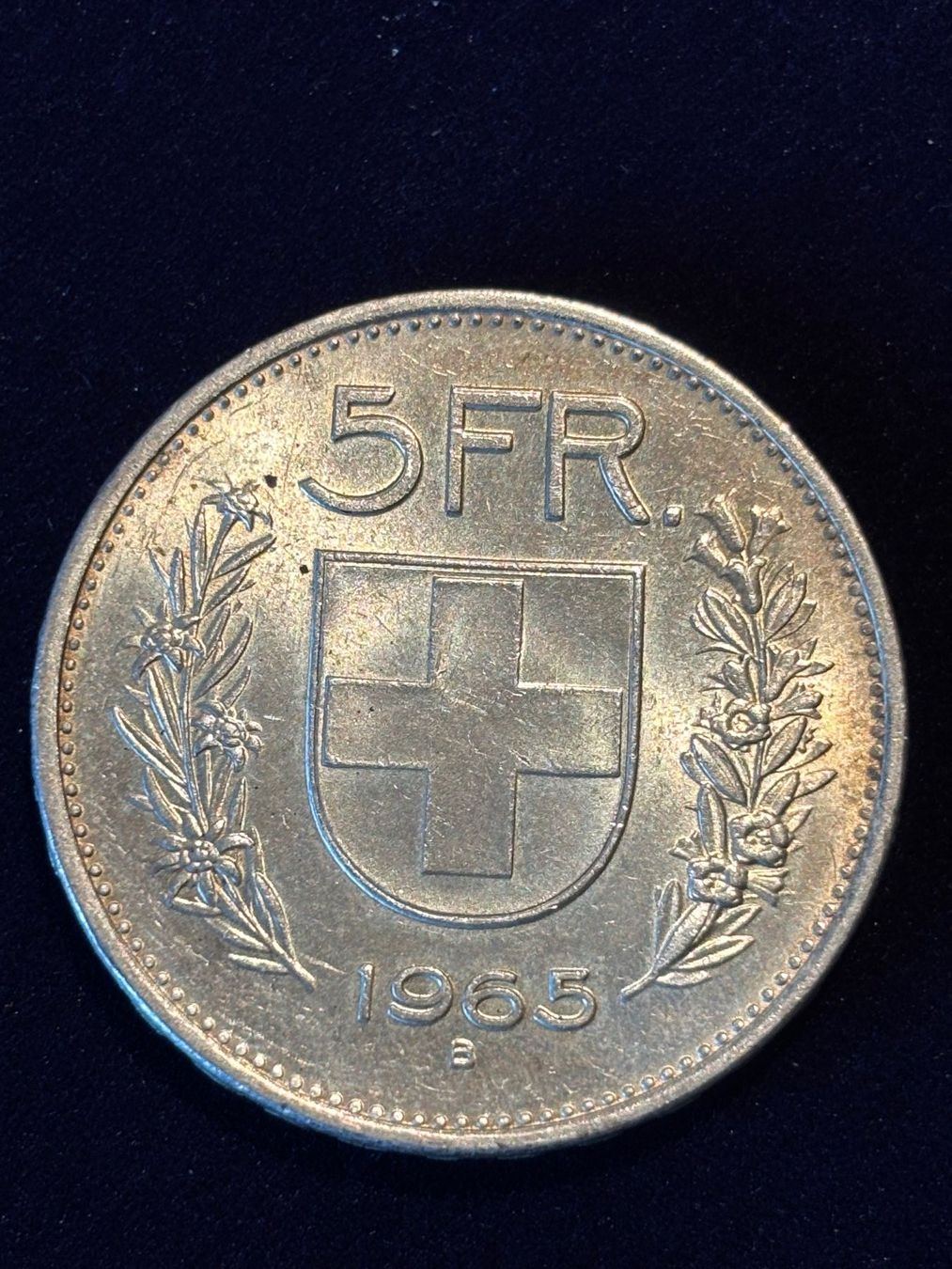 Tutti le monete: 5 Franken Münze 1965 – Usato da Salvenach venduto da Haeseli59