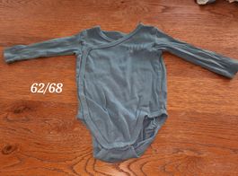 Baby Body Gr. 62/68 Langarm Wickelbody