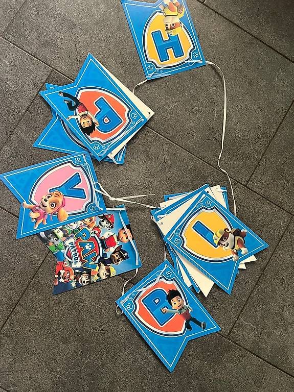 Tutte le decorazioni: Paw Patrol Geburtstagsdeko – Usato da Uster venduto da biophoton85 1