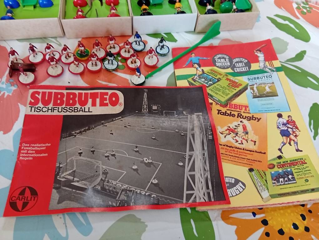 Jeux: Subbuteo vintage con tabellone e prospetti – D'occasion à Vezio par 41181 1