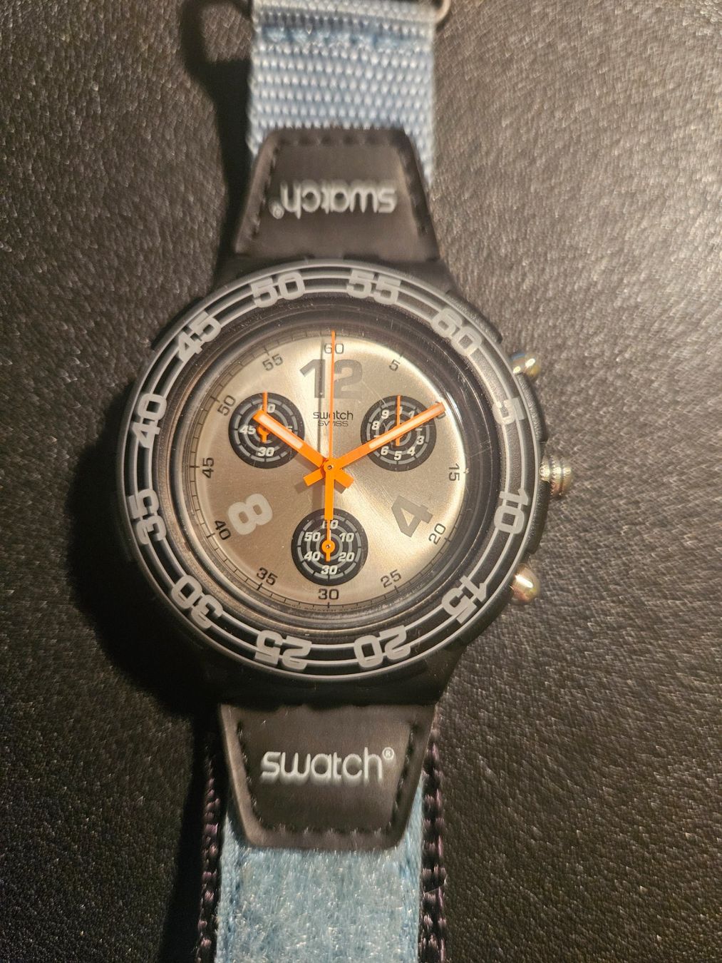 Swatch Uhren: Swatch Aqua Chrono Radar SBB106 – Gebraucht aus Oberhofen Thun'see von Nici006 1