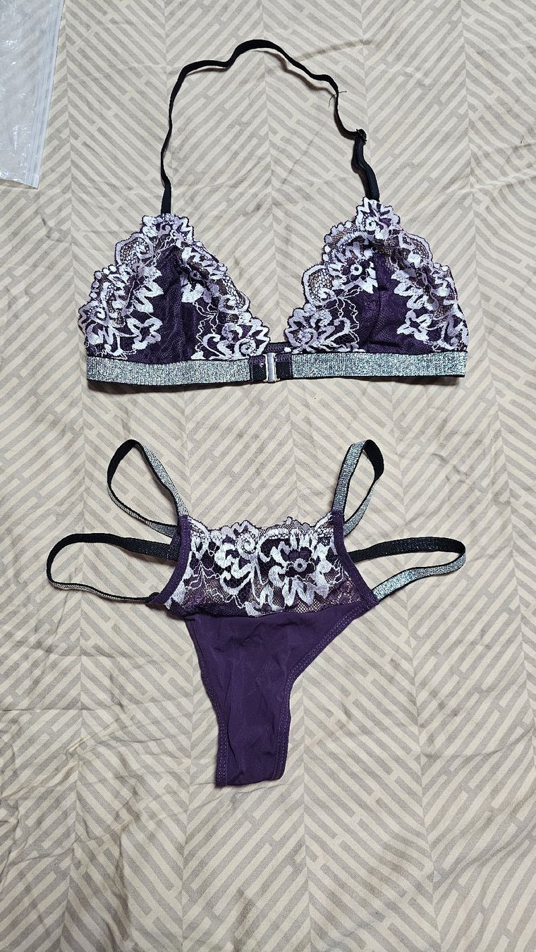 Altra biancheria intima: 3 BH- und String Sets – Nuovo (secondo la descrizione) da Wallbach venduto da ast_n7q9