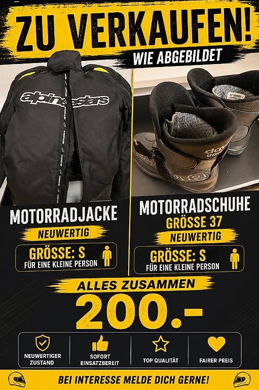 Giacche: Motojacke mit Schuhen – Usato da Elsau venduto da Elvirab65