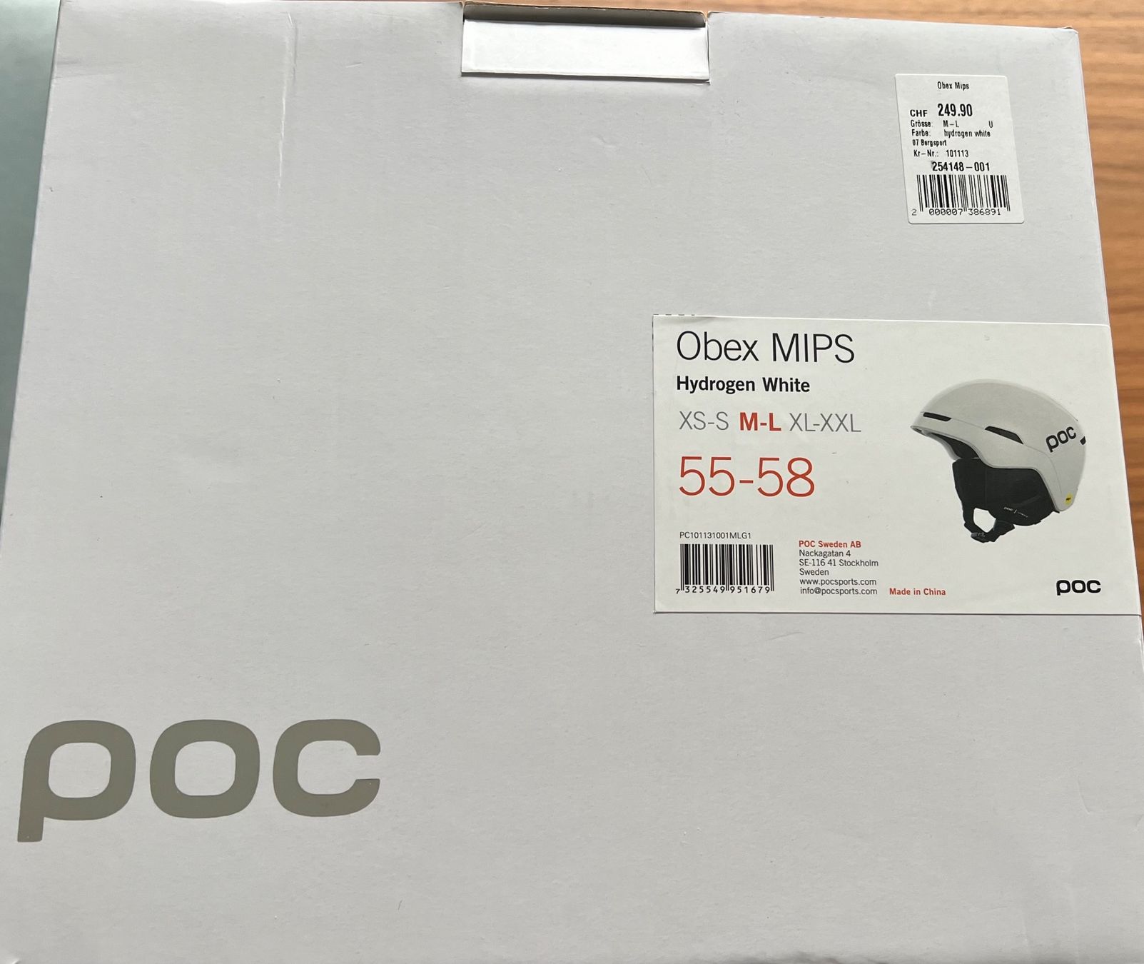 Poc Caschi: Skihelm  POC – Nuovo e nell'imballaggio originale da Muri b. Bern venduto da abissino 2