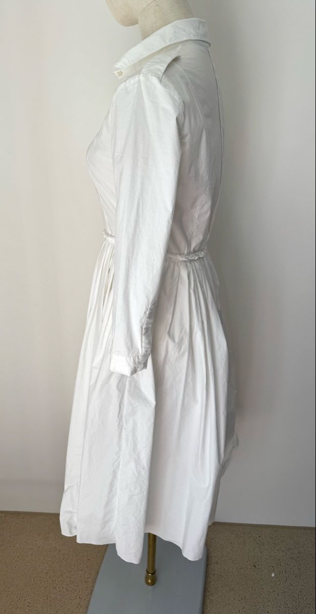 Burberry Vestiti: Burberry shirt white dress – Nuovo (secondo la descrizione) da Zürich venduto da di_archive 1