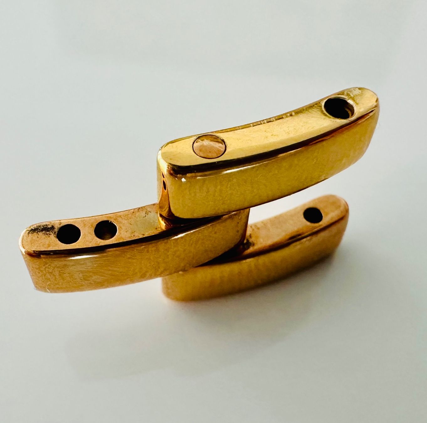 Baume & Mercier Orologi: BAUME & MERCIER LINEA  - MAILLON DORÉ 14 mm – Nuovo (secondo la descrizione) da Conthey venduto da advisia 5