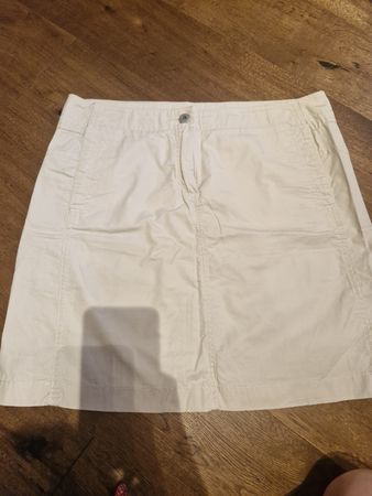 Esprit Baumwollrock, beige, Gr. 38, ideal für den Sommer!