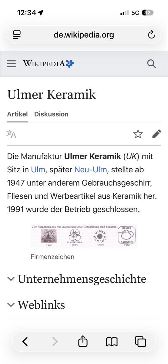 Caraffe: Ulmer Keramik – Usato da Herbriggen venduto da Sehrazade 6