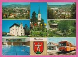 Menziken AG 8-Bild Karte