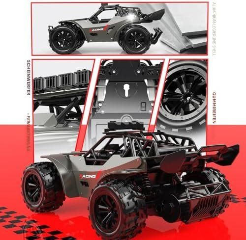 Modellismo RC: Auto 20km h 1:20 RC Auto Metallgehäuse mit Scheinwerfer – Nuovo e nell'imballaggio originale da Hundwil venduto da Stallone6 6