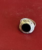 Silberring mit Onyx