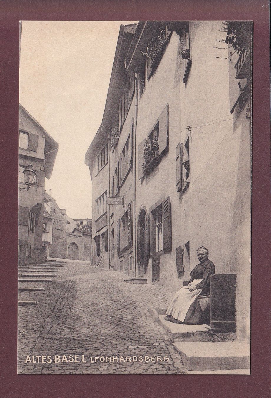 Cartes postales: Altes BASEL - Leonhardsberg – D'occasion à Pully par nicecards