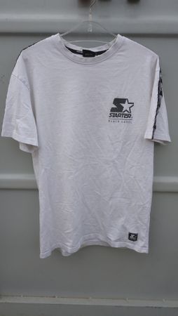 T-shirt Starter blanc, vintage, taille M