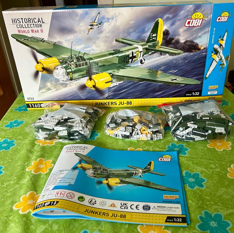 Cobi Jeux de construction: +++ Cobi 5733 Junkers Ju-88 - gebraucht + OVP +++ – D'occasion à Muri b. Bern par weickmann 1