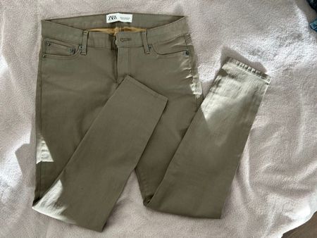 Pantalon jeans zara taupe taille 36