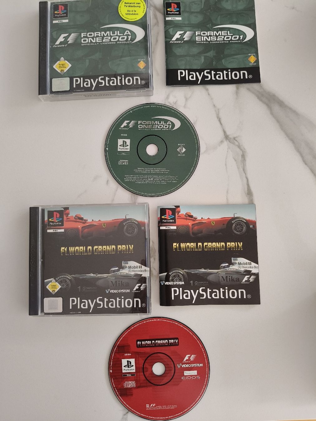 Sony Giochi: Ps1 Formula 1 spiele 2 Verschiedene – Usato da Oensingen venduto da ece_8k7q