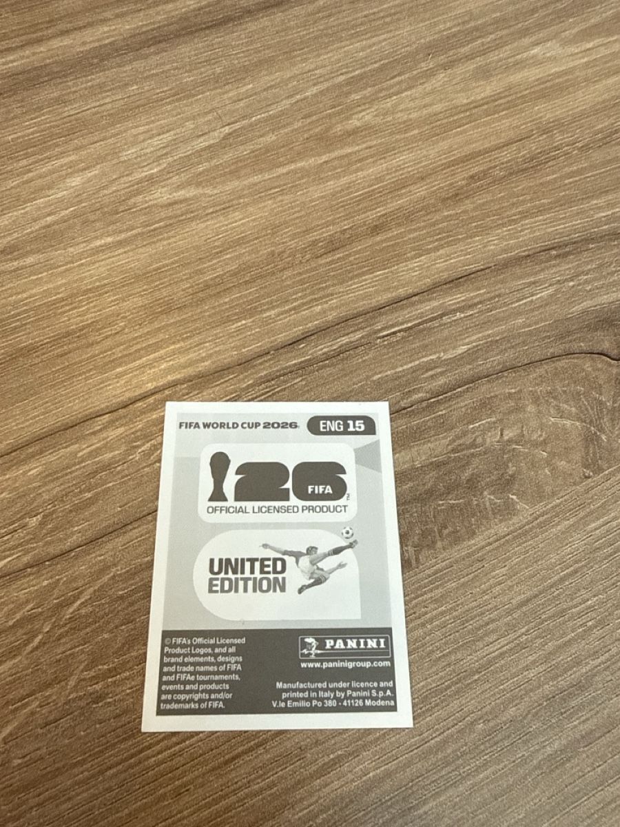 Panini Sammelbilder & Trading cards: FIFA 2026 sticker ANTHONY GORDON UNITED EDITION shiny – Neu und originalverpackt aus Herisau von Strichzauber 1