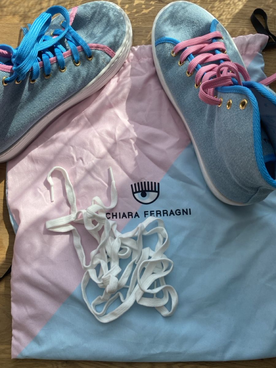 Scarpe da donna: Sneaker high Chiara Ferragni 39 – Usato da balsthal venduto da davidbalsthal23 5