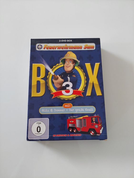 Feuerwehrmann Sam Box 3 Blitz und Donner + Der große Knall (Gebraucht ...