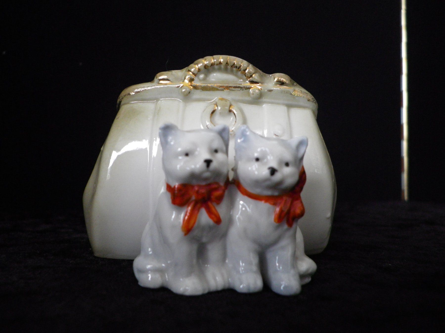 Statuette: Nippes Antik 2 Katzen – Usato da Reinach BL venduto da Annodomini 5